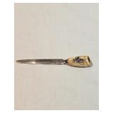 Modern Native Made Scrimshaw And Bone Letter Opener