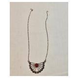 Sterling And Agate Necklace 
