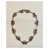 Sterling Flowers Necklace