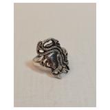 Sterling Goddess Ring
