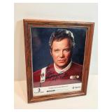 William Shatner Framed Autographed Photo