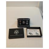 1992 Premier Silver Proof Set With Case And COA