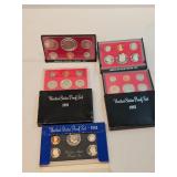 1979 To 1983 Proof Sets