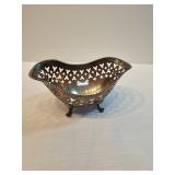 Footed Sterling Silver Candy Bowl