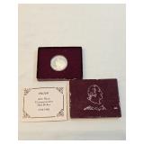 1982 George Washington Commemorative Half Dollar With Case And COA