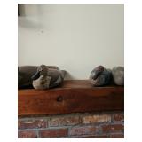Wood Carved Duck Decoys - Jobes