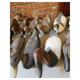 Wood Carved Duck Decoys - Jobes