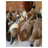 Wood Carved Duck Decoys - Jobes