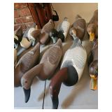Wood Carved Duck Decoys - Jobes