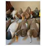 Wood Carved Duck Decoys - Jobes