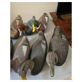 Wood Carved Duck Decoys - Jobes