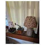 Jug Lamp, Candle Lamp, Coffee/Spice Grinder
