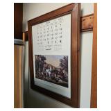 Framed Calendar