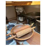 Rolling Pins, Mixing Bowls, Stand Mixer