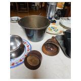 Butter Mold/Bell, Metal Bucket