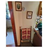 Wooden Chair, Hanging Pictures