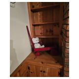 Small Red Wood Wagon