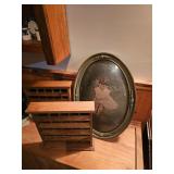 Small Wooden Storage shelf