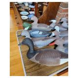 Wooden Carved Duck Decoys - Jobes