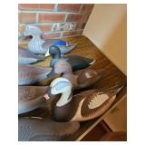 Wooden Carved Duck Decoys - Jobes