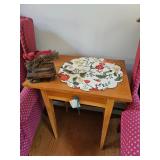Wood End Table
