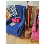 Arm Chair, Butter Churn, Lamp, Yarn Swift, Skein Winder