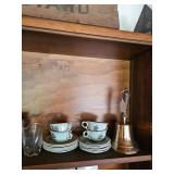 Tea cups and Saucers, Hand Held Bell
