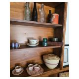 Glass Bottles, Tea cups