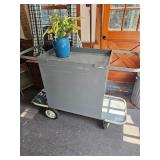 Rolling Metal Cart