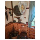 Wood Chair, Horse Hames, Woodworker Plane
