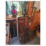 Sled, Railroad Lantern