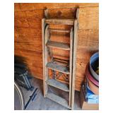 Folding Wood Ladder