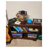 Books, Vase, Figurine 