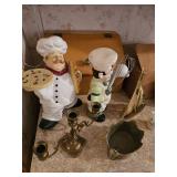 Candlestick Holder, Figurine