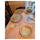 Cake Server, Glass Dish