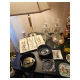 Ash Trays, Glassware
