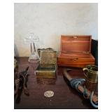 Jewelry/Trinket Boxes, Glass Crucifrix