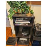 Shelves, Alarm Clock Radio, Books