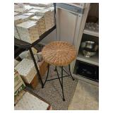 Wicker Stool, Enesco Precious Moments