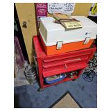 Rolling Tool Chest, Tools, Tackle Box