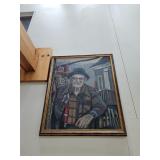 Nautical Themed Oil Painting by James E Hughes