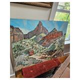 Oil Painting by James E Hughes