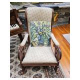 Oil Painting by James E Hughes, Chair