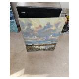 Nautical Themed Oil Painting by James E Hughes