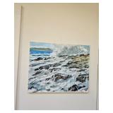 Nautical Themed Oil Painting by James E Hughes