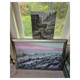 Nautical Themed Oil Painting by James E Hughes