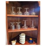 Glasses, Stemware, Tea Cups, Creamer