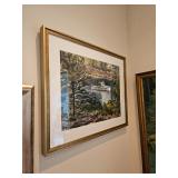 Framed Oil Painting by James E Hughes