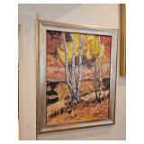 Framed Oil Painting by James E Hughes