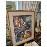 Framed Oil Painting by James E Hughes